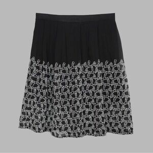 AllSaints Sidney Embroidered Mini Skirt 0